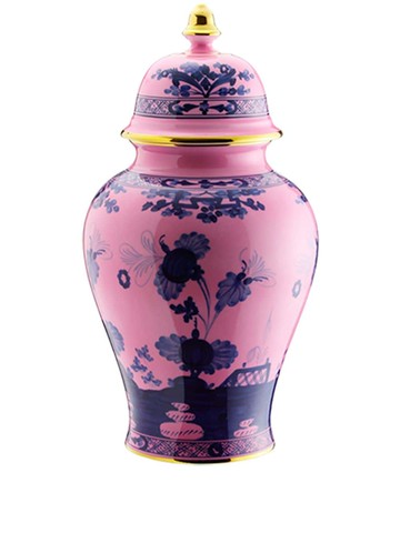 GINORI 1735 - Oriente Italiano potiche vase - unisex - Porcelain - One Size - Pink