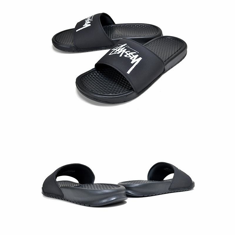 NIKE × STUSSY BENASSI FOSSIL STONE サンダル Stussy x Benassi 'Fossil Stone' – shoegamemanila