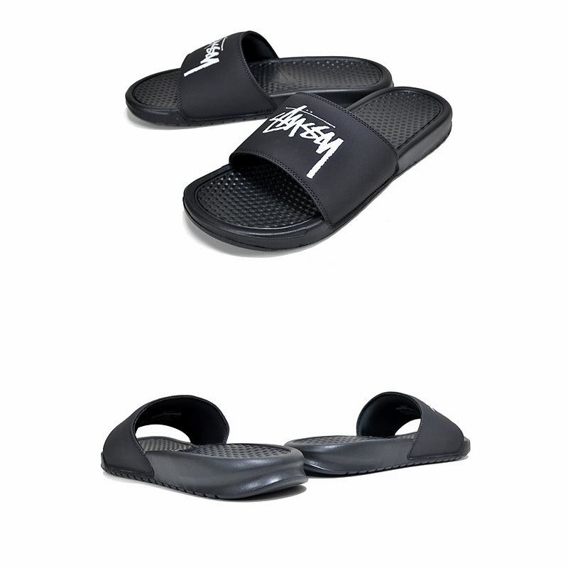 NIKE BENASSI STUSSY off noir/white cw2787-001 ナイキ ベナッシ