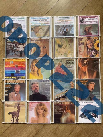 快速出貨 RAYMOND LEFEVRE雷蒙拉菲爾樂隊早期20張黑膠唱pian轉制的CD