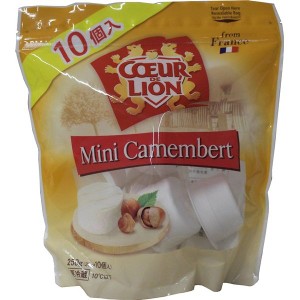 ミニ カマンベール MINI CAMEMBERT 10個 250g COEUR DE LION