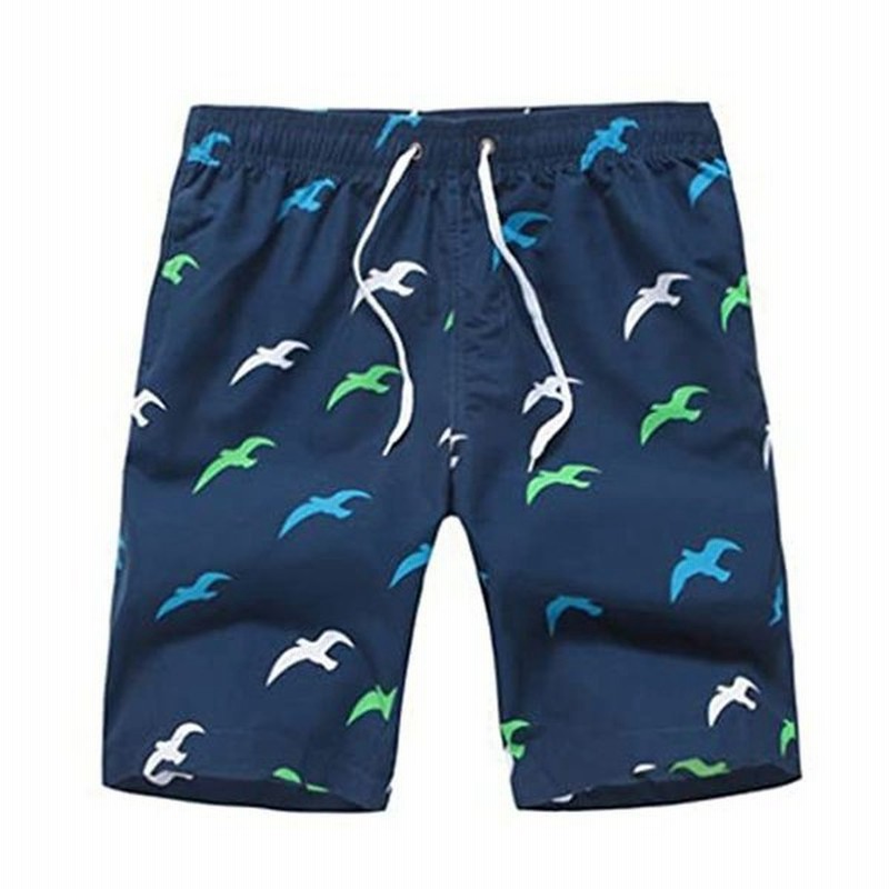 水着 メンズ おしゃれ サーフパンツ 海パン 鳥柄 ビーチパンツ ゴムウェスト 通気 速乾 水陸両用 ボードショーツ ショートパンツ 夏 短 通販 Lineポイント最大0 5 Get Lineショッピング