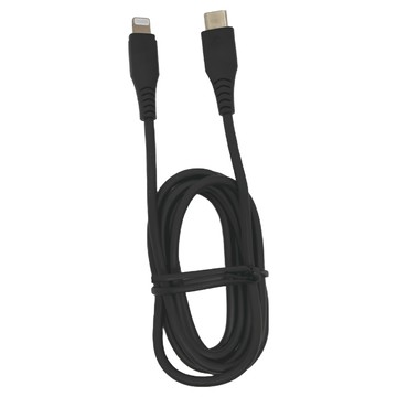 NOVOO 快速傳輸線 Type C - Lightning PD 60W MFi認證  1.2m  惡魔黑  1條