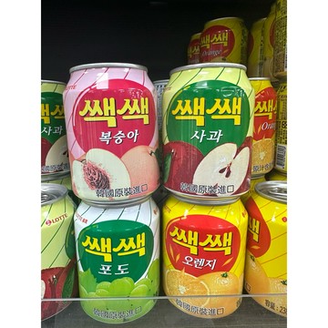 韓國🇰🇷 LOTTE 樂天 粒粒葡萄汁/蘋果汁/粒粒柳橙汁/水蜜桃汁238ml一瓶