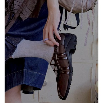 SUL 韓國代購🇰🇷預購 ROCKFISH 包鞋 娃娃鞋 鞋 BLISS HEEL STRING SNEAKERS