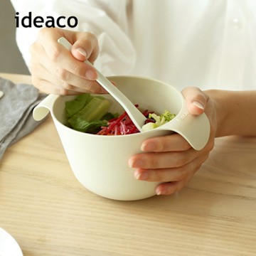 日本ideaco UD 雙柄竹纖維餐碗-620ml-多色可選