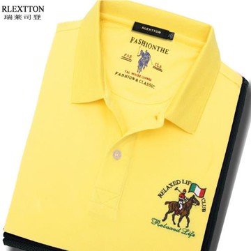 品牌男裝POLO衫保羅經典短袖T恤上衣翻領帶領T國際大碼名牌高檔夏