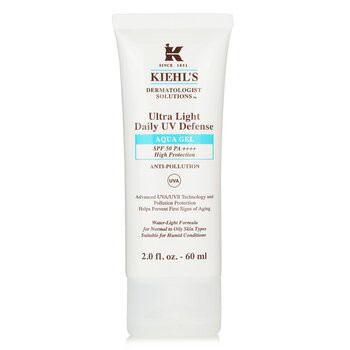 Kiehl's 契爾氏 醫學全效抗污染防曬啫喱乳霜 SPF50 60ml/2oz-臉部防曬及古銅粉