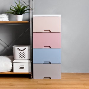 【HOUSE】40面寬-舞動漸層四層抽屜式收納櫃【台灣製造】4層