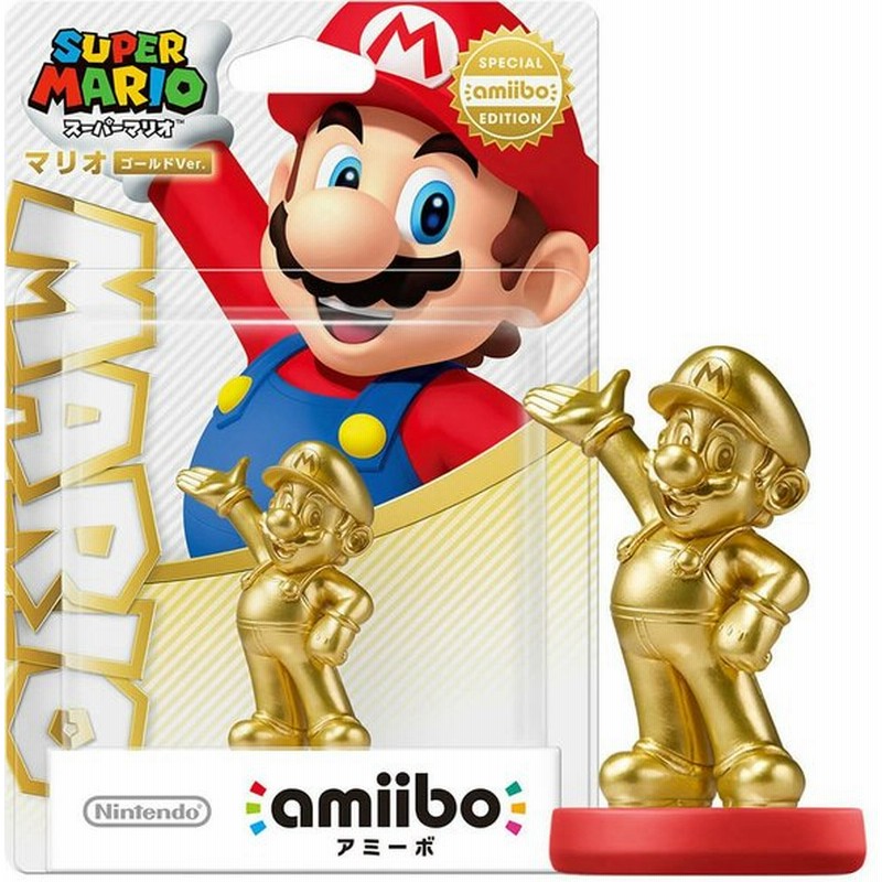 新品即納 Opt Amiibo アミーボ マリオ ゴールドver スーパーマリオシリーズ 任天堂 Nvl C Abag 通販 Lineポイント最大0 5 Get Lineショッピング