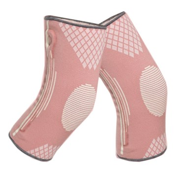 登山運動休閒3D立體針織強力支撐護膝 SP71818  S  櫻花粉  1雙