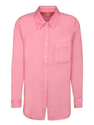 120% Lino Regular Fit Geranium Linen Shirt