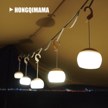 露營燈 戶外露營充電式鋰電池燈籠花帳篷燈照明燈營地燈