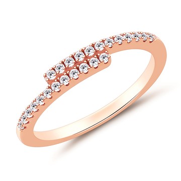 防小人尾戒．許願．925純銀戒指．線戒