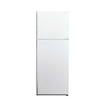 【HITACHI 日立】417L 變頻雙門右開冰箱 典雅白｜含基本安裝【三井3C】