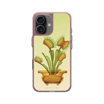 iPhone 17 Clear (相機按鈕) 晶醺玫 - Sarah Mafféïs - 捕蠅草