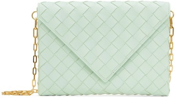 Bottega Veneta 蓝色 Origami 单肩包