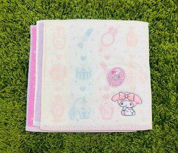 【震撼精品百貨】My Melody 美樂蒂~日本三麗鷗SANRIO美樂蒂 毛巾3入*32411