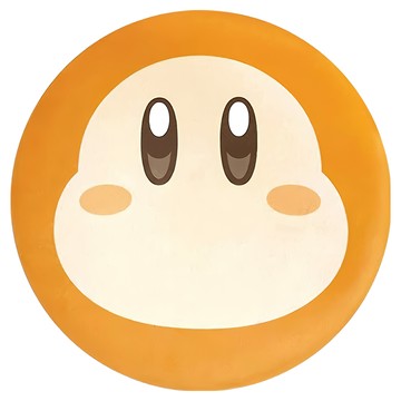 Nintendo 任天堂 瓦豆低反發坐墊  混和顏色  不適用