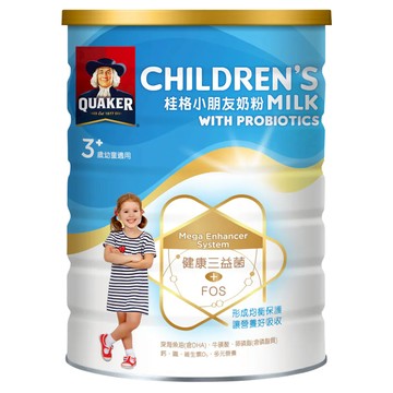 QUAKER 桂格 小朋友奶粉 三益菌配方 3歲以上  1.5kg  1罐