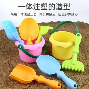 【台灣出貨】挖沙玩具 沙灘玩具 軟膠耐摔沙灘桶玩具套海邊挖沙子挖雪男女孩寶寶玩沙工具套裝全套RTL