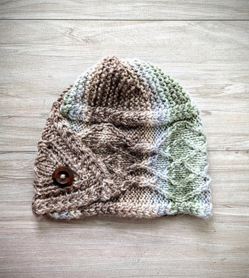 手作編織毛帽~ 深秋