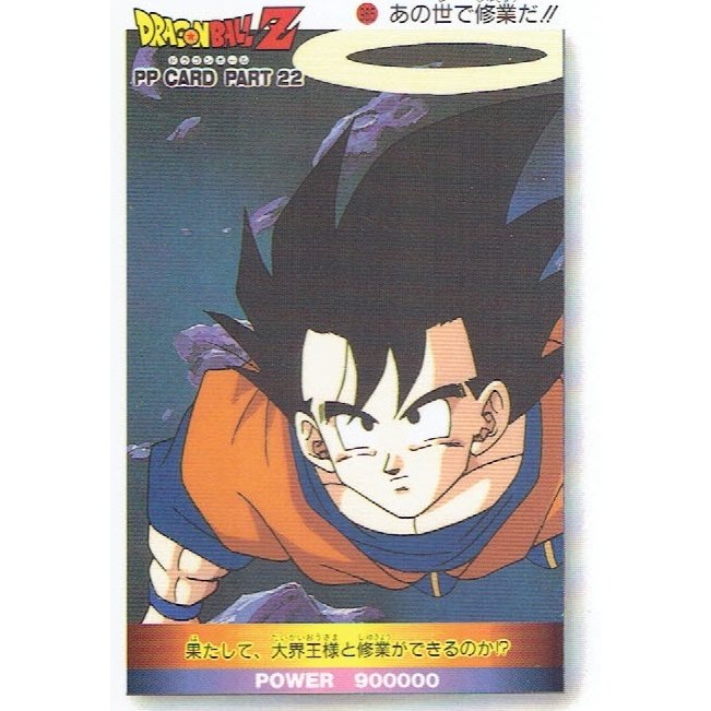 ドラゴンボールZ PPカード カードダス PART22 965 あの世で修行だ