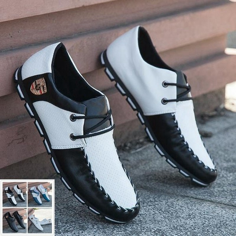 スニーカーメンズ スリッポンモカシンウオーキングシューズ靴メッシュ通気春夏トレーニングスポーツ4色 通販 Lineポイント最大get Lineショッピング