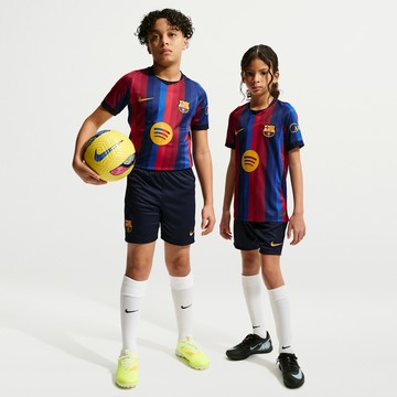 Nike F. C. Barcelona 2026/27 Stadium Home Older Kids' Nike Dri-FIT Football Replica Shorts