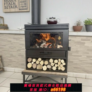 【台灣公司 可開發票】2025新款真火燃木壁爐木柴柴火家用取暖客廳農村民宿裝飾取暖爐