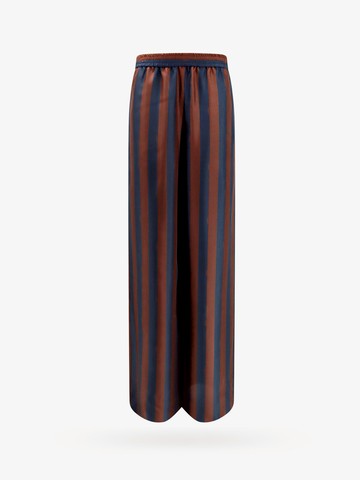 Silk trouser with pequin stripes - FENDI - gender_Woman