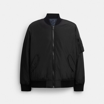 BOMBER 聚酯纖維雙面 夾克