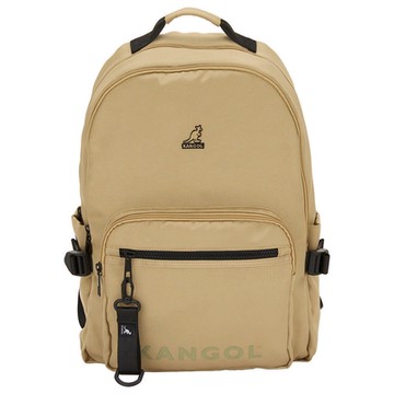 KANGOL 後背包 淺卡其-6425174531