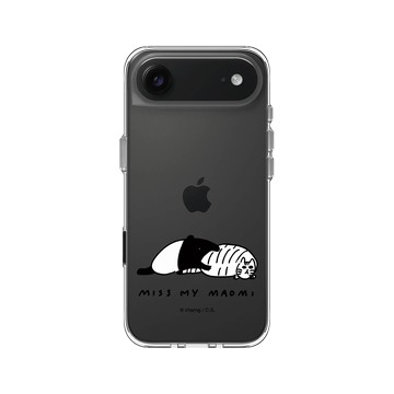 iPhone Air Clear Case（相機按鈕） 透明 - 馬來貘 Laimo - 只想吸貓
