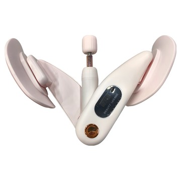 夾腿器 玫瑰粉 PP+TPE+彈簧材質 360°旋轉 適合任意腿型  不適用