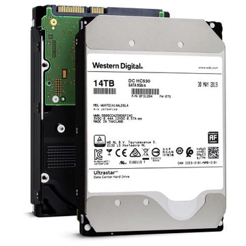 WD Ultrastar DC HC530 14TB 3.5吋企業級硬碟-WUH721414ALE6L4 0F31284 5年保固