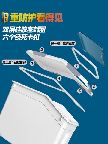 米桶面粉儲存罐50斤防潮防蟲密封家用儲米箱30裝大米收納盒存米面