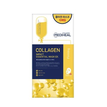 MEDIHEAL 膠原彈性緊緻保濕導入精華面膜升級版10入