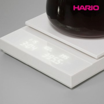 【HARIO】POLARIS 北極星電子秤 - 黑色  手沖咖啡#粉水比自由設定#分段注水#自動計時#常規模式#乾電池供電#CST-2000#timemore#matrix