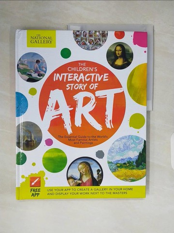 【書寶二手書T8／兒童文學_ZPG】The Children’s Interactive Story of Art_Hodge, Susie