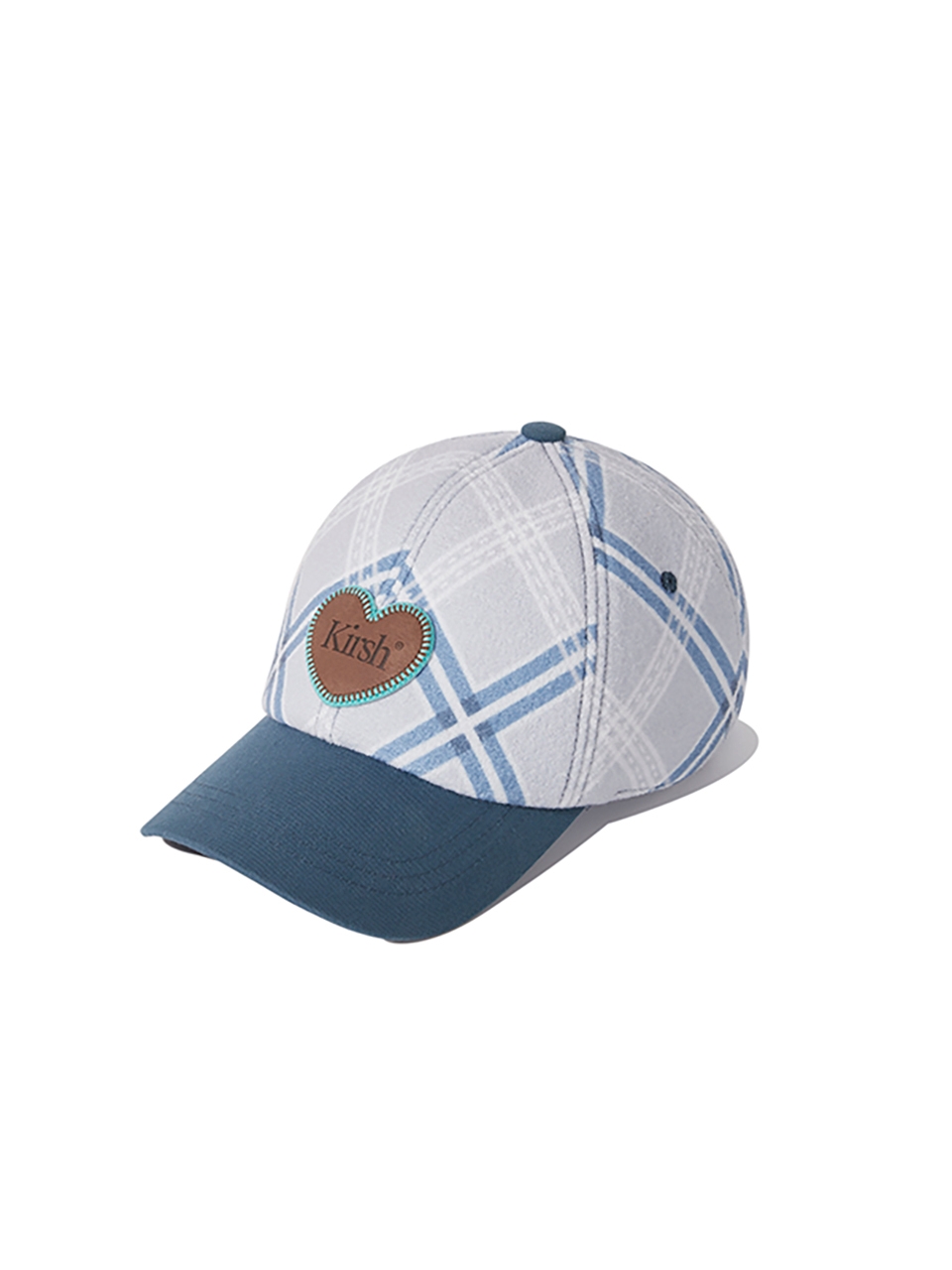 KIRSH Coloring Check Pattern Fleece Ball Cap