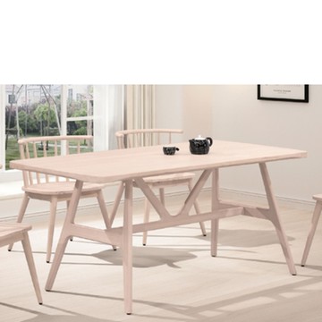 AS DESIGN 雅司家具-羽衣全實木餐桌-160*80*76.5cm