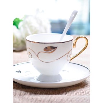 骨瓷咖啡杯套裝創意陶瓷茶杯杯子家用優雅水杯高檔cc-3杯碟歐式