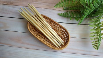小麥梗吸管