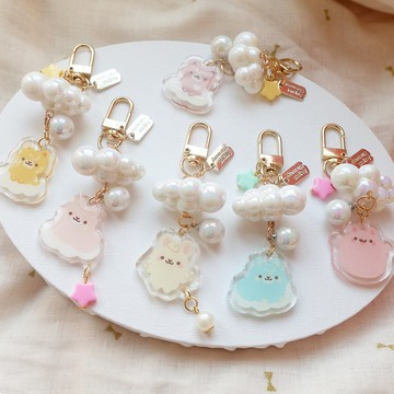 │小雲朵│吊飾│掛件│鑰匙圈│飾品│手作│小紅書