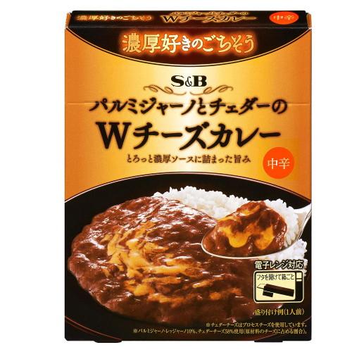 エスビー食品 SB エスビー 濃厚好きのごちそうWチーズカレー 150g ×6 メーカー直送