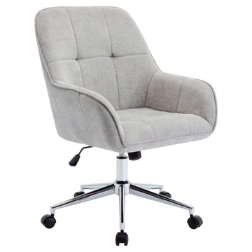 E-home Eve伊芙高級布面電腦椅 TFC054B-gry  GRAY 灰色  66 x 62 x 91~99cm