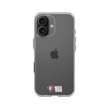 iPhone 17 Clear Case（相機按鈕） 透明 - NBA - Logo-NBA 75週年 NBA 75th Anniversary Logoman