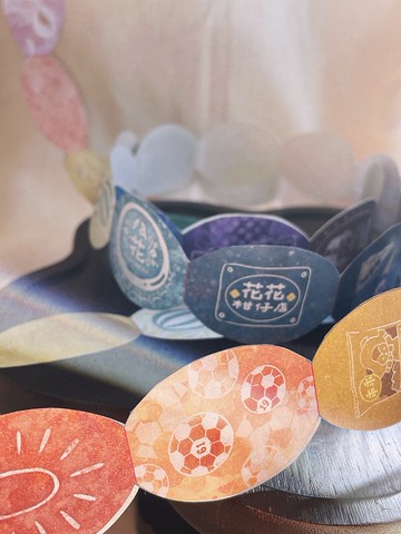 水果糖 / 模造異形紙膠帶 3.0 cm