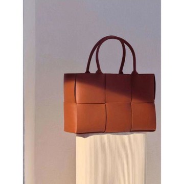 包包2023新款潮真皮編織托特包小眾高質感設計中古大容量手提女包